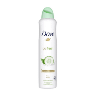 اسپری بدن زنانه داو انگلیسی خیار و چای سبز go fresh