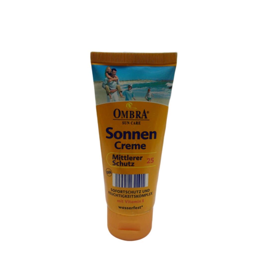 کرم ضد آفتاب spf25 سفید اومبرا حجم ۱۰۰ میلی لیتر